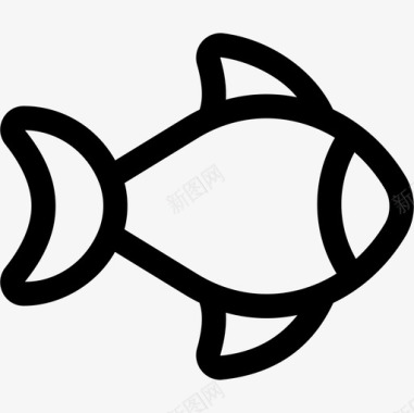 鱼圣诞食品饮料5直系图标图标