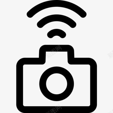 Wifi信号摄影51线性图标图标