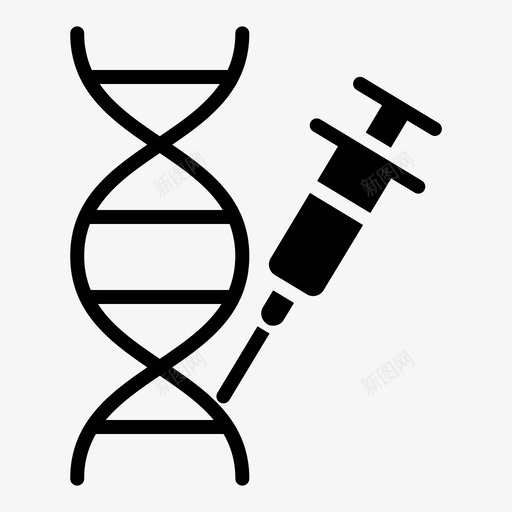 Dna科学101固体图标svg_新图网 https://ixintu.com Dna 固体 科学101