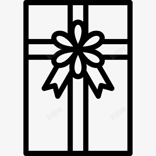 礼盒庆典派对直系图标svg_新图网 https://ixintu.com 庆典 派对 直系 礼盒