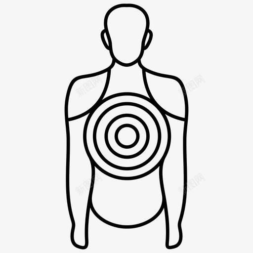 射击目标射击标记图标svg_新图网 https://ixintu.com 分区 射击 得分 标记 目标 精确