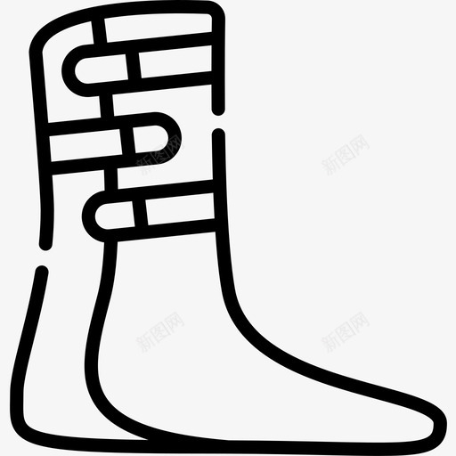 Boots1of3Viking线性图标svg_新图网 https://ixintu.com 1of3Viking线性 Boots