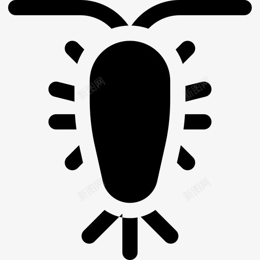 虫子昆虫8填充图标svg_新图网 https://ixintu.com 填充 昆虫 虫子