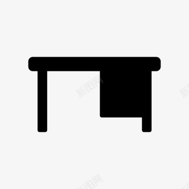 桌子椅子家具图标图标