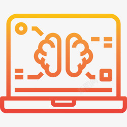 人工智能教育人工智能教育217梯度图标高清图片