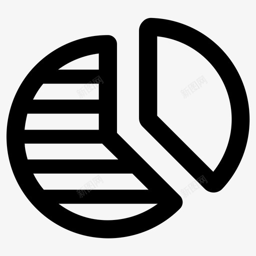 洞察数据图表图标svg_新图网 https://ixintu.com 分析图 图表 报告 数据 洞察 统计 饼图