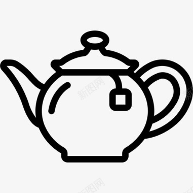 茶壶英国直系图标图标