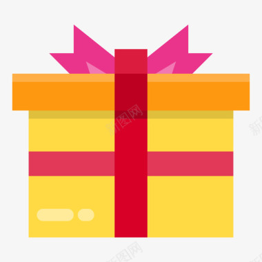 礼物礼物24平的图标图标