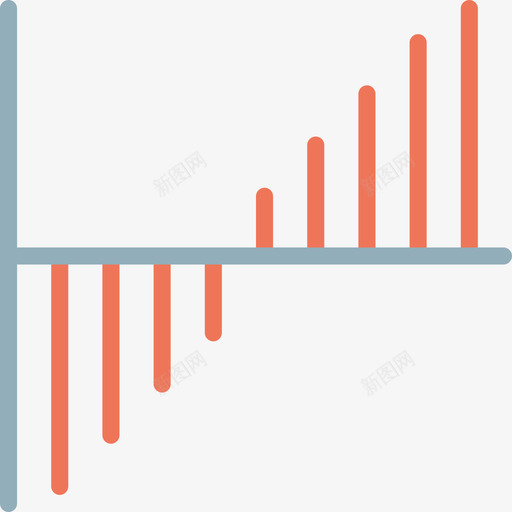 条形图图表和图表3扁平图标svg_新图网 https://ixintu.com 图表和图表3 扁平 条形图