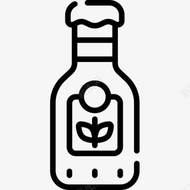 啤酒新年23直系图标图标