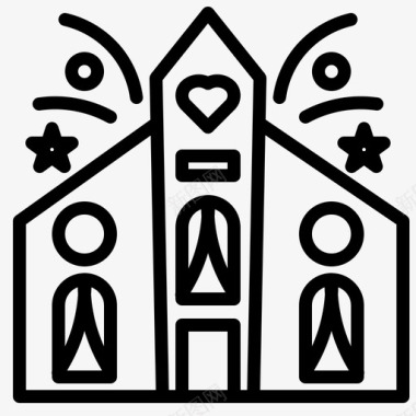 教堂瓦伦丁5直系图标图标