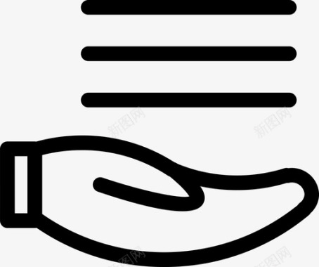 工作委托图标