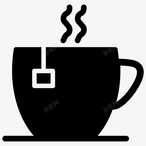 茶杯休息时间咖啡休息图标svg_新图网 https://ixintu.com 休息 咖啡 时间 茶杯
