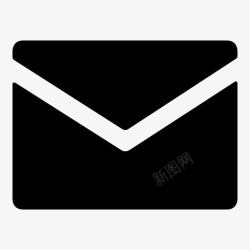 收件集电子邮件收件箱信件图标高清图片