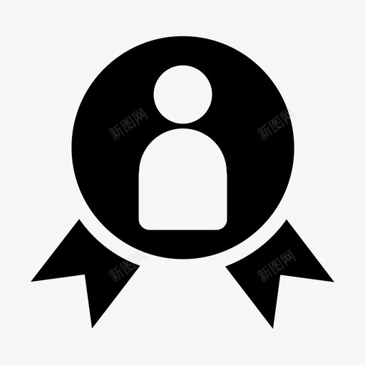 最佳员工奖项徽章图标svg_新图网 https://ixintu.com 员工 奖项 徽章 最佳 高管