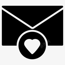 电子邮件收件箱收藏夹邮件电子邮件信封图标高清图片