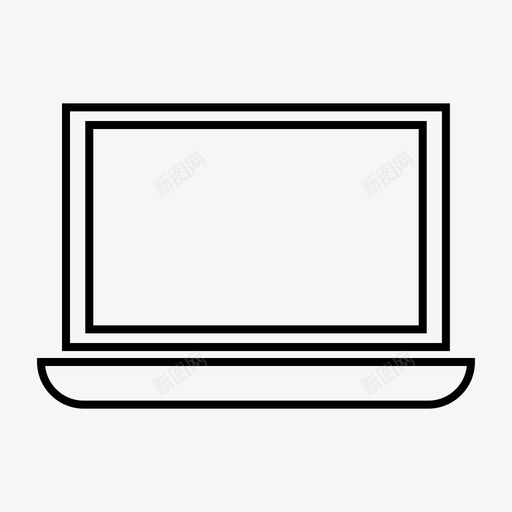 笔记本电脑电脑mac电脑图标svg_新图网 https://ixintu.com mac电脑 技术 电脑 笔记本电脑