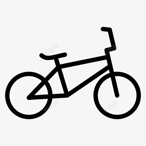 bmx自行车自行车运动图标svg_新图网 https://ixintu.com bmx自行车 自行车 运动