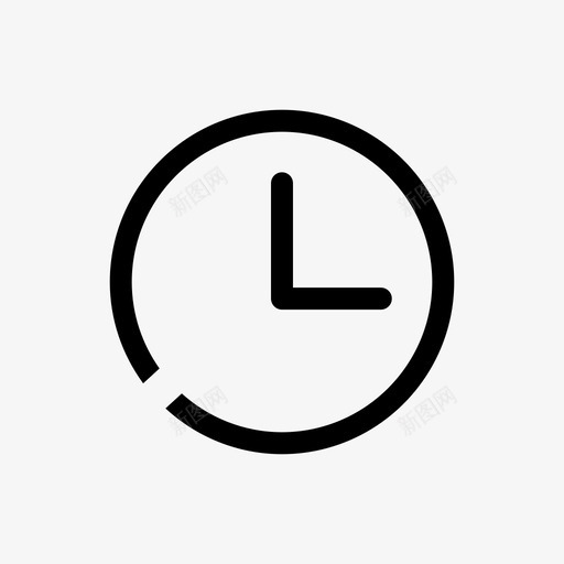 时钟应用程序智能手机图标svg_新图网 https://ixintu.com 应用程序 时钟 时间 智能手机 用户界面