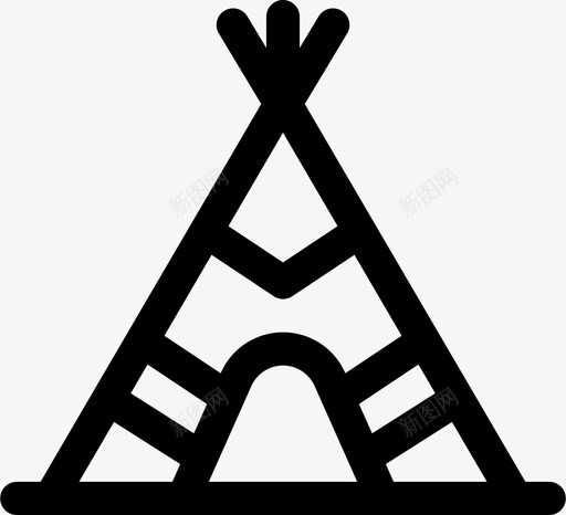 伊格卢人美国人印第安人图标svg_新图网 https://ixintu.com 伊格 卢人 印第安人 历史 土著人 庇护所 户外 美国人
