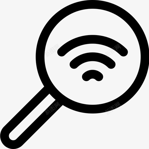 Wifi智能城市12线性图标svg_新图网 https://ixintu.com Wifi 城市 智能 线性