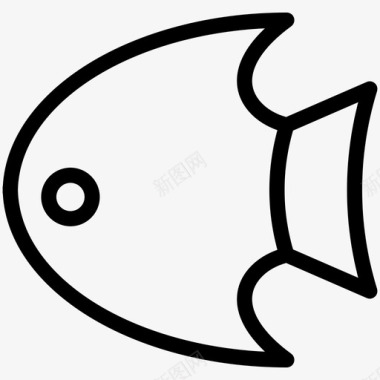 鱼夏天图标图标