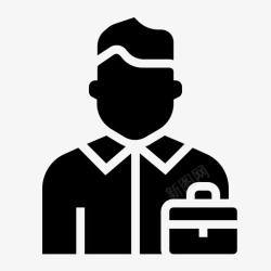 工作建议推销员建议职业图标高清图片