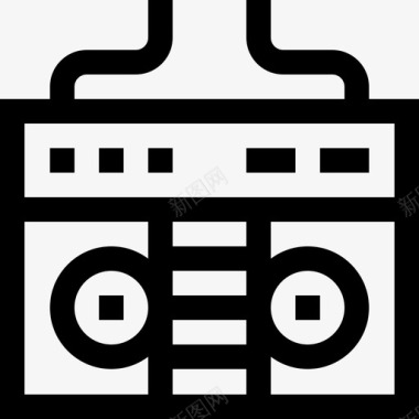 Boombox生日101直系图标图标