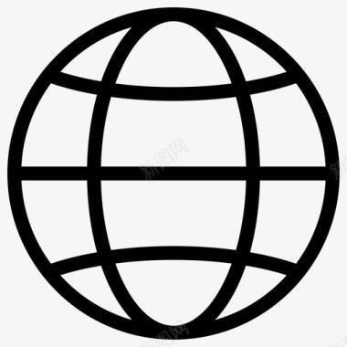 网站全球联系人图标图标