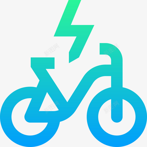 电动自行车公共交通8坡度图标svg_新图网 https://ixintu.com 公共交通8 坡度 电动自行车