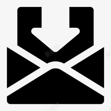 传入邮件电子邮件收件箱图标图标