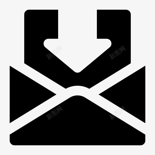 传入邮件电子邮件收件箱图标svg_新图网 https://ixintu.com 传入 收件箱 电子邮件 联系人 邮件