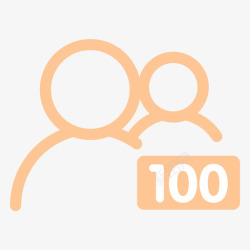 4个线圈图标task4_5_一百个好友高清图片