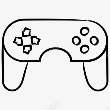 游戏控制器游戏板游戏杆图标图标