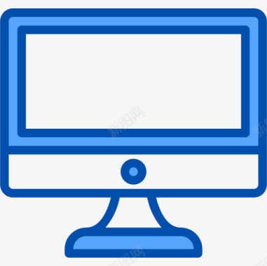 计算机数字营销97蓝色图标图标