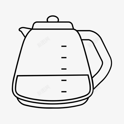 咖啡服务员咖啡师咖啡壶图标svg_新图网 https://ixintu.com 咖啡 咖啡壶 咖啡店 服务员 茶壶 饮料