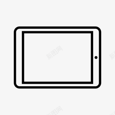 平板电脑ipad设备图标图标