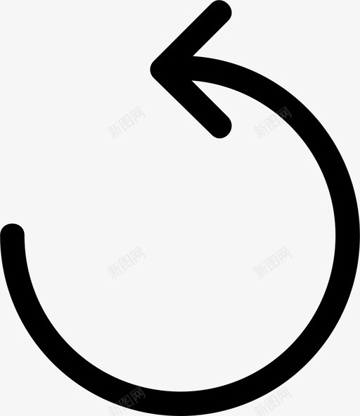 重新加载箭头圆圈图标svg_新图网 https://ixintu.com 刷新 加载 圆圈 循环 箭头 重新