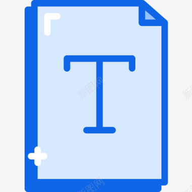 文本ui界面30蓝色图标图标