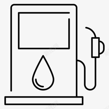 燃料气泵喷嘴图标图标