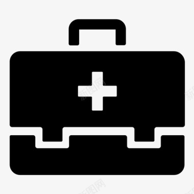 急救袋工具箱医疗用品图标图标