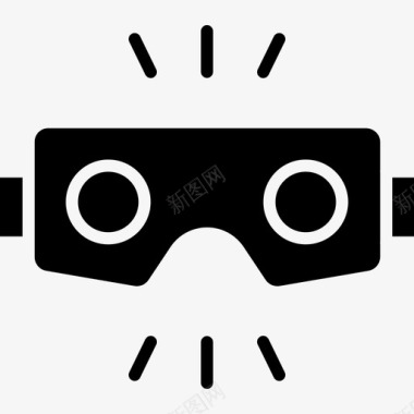 虚拟现实虚拟现实48实体图标图标