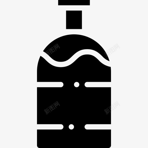 瓶子饮料和饮料3固体图标svg_新图网 https://ixintu.com 固体 瓶子 饮料和饮料3