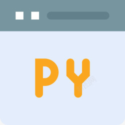 Python编程Python编程52平面图标高清图片