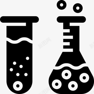试管生物化学9字形图标图标