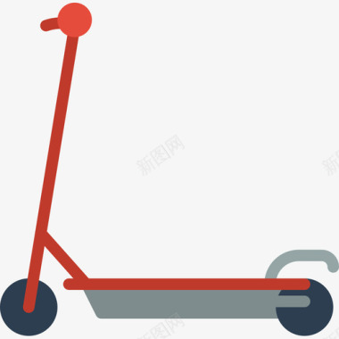 滑板车抚养孩子3平底图标图标