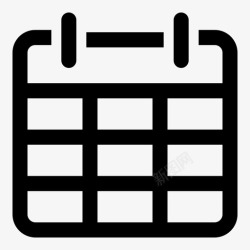 事件记录日历每日日期图标高清图片