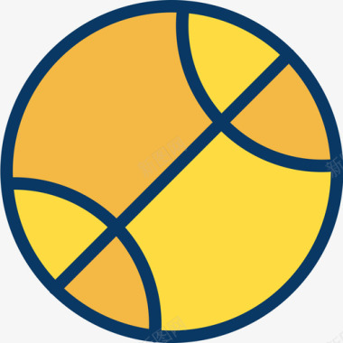 球运动和游戏7线性颜色图标图标