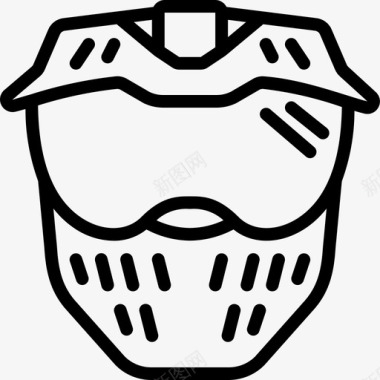 线性冒险运动头盔13图标图标