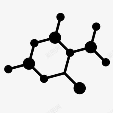 分子化学药物图标图标